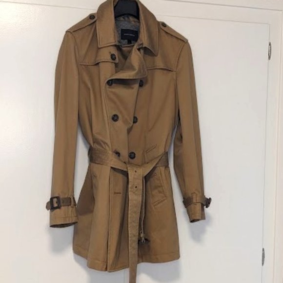 Banana Republic Camel Trench Coat With Removable Quilted Lining - Picture 1 of 5